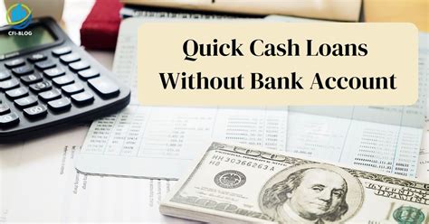 Loans Without A Bank Account Near Me